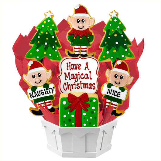 Have A Magical Christmas Cookie Bouquet