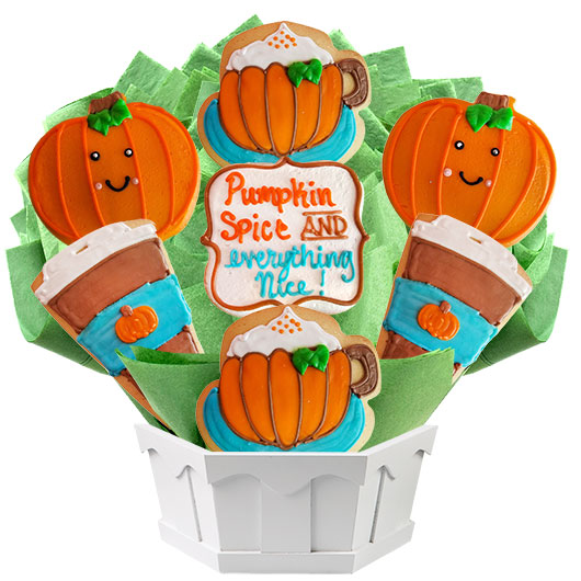 A550 - Pumpkin Spice and Everything Nice Cookie Bouquet