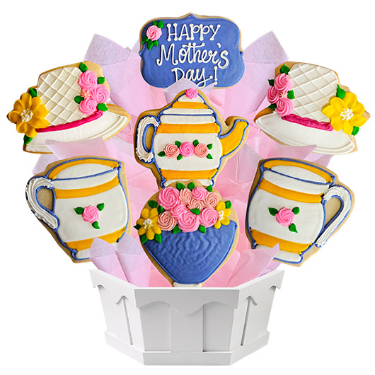 A565 - Tea With Mom Cookie Bouquet