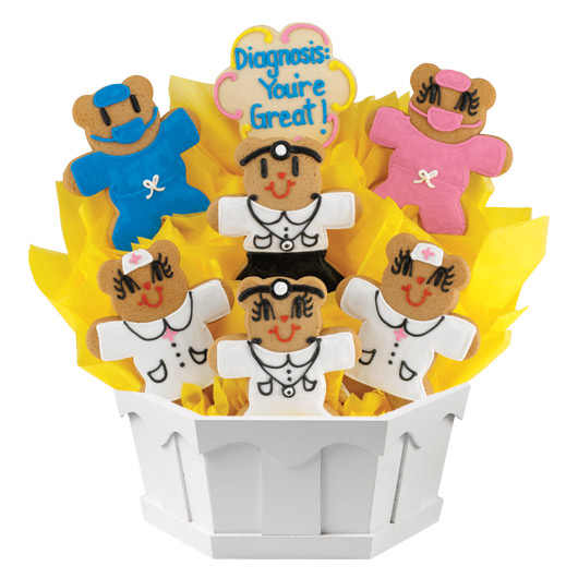 A94 - Diagnosis: You're Great Cookie Bouquet