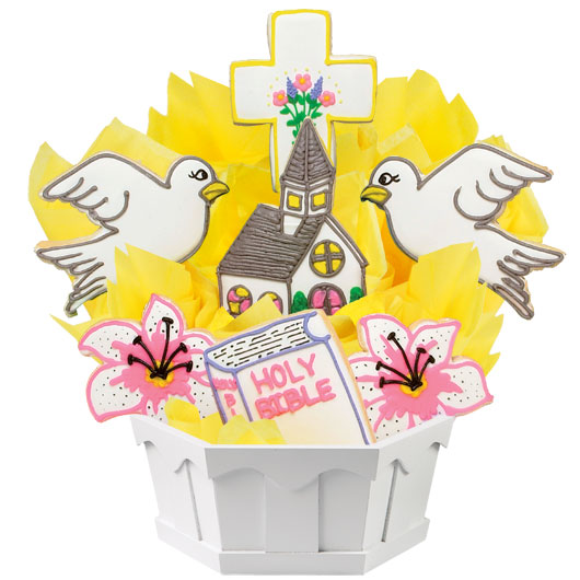 A96 - Blessed Easter Cookie Bouquet
