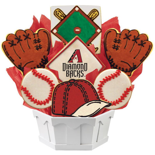 MLB Bouquet - Arizona Diamondbacks Cookie Bouquet