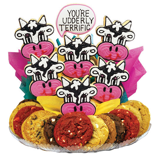 Cows Gourmet Gift Basket