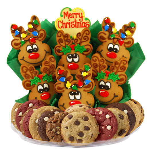 Christmas Reindeer Roundup Gourmet Gift Basket