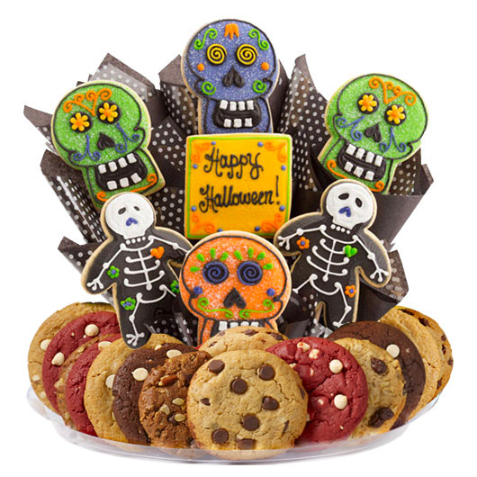 B448 - Skulls and Skeletons BouTray™ Cookie Boutray