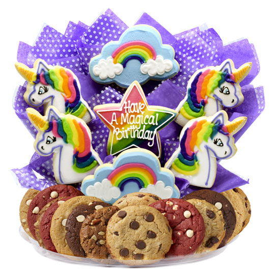 B464 - Magical Unicorns BouTray™ Cookie Boutray