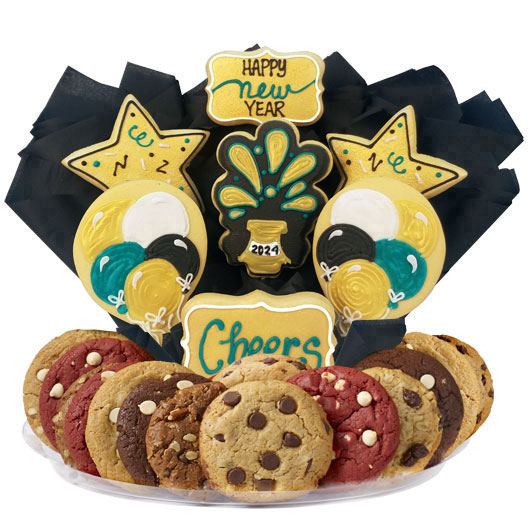 B468 - Happy New Year BouTray™ Cookie Boutray