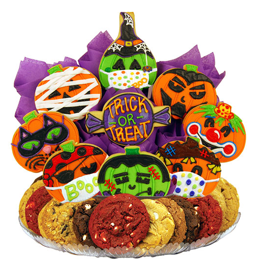 Pumpkin Bash Masks Gourmet Gift Basket