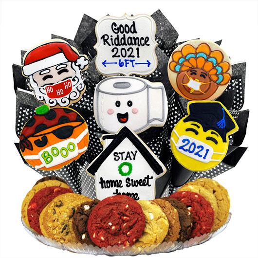 Good Riddance 2021 Gourmet Gift Basket
