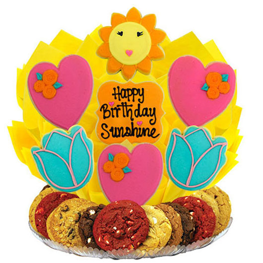 Happy Birthday Sunshine Gourmet Gift Basket