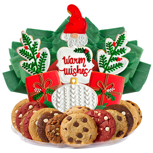 B553 - Warm Holiday Wishes BouTray™ Cookie Boutray