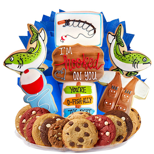 B555 - O-Fish-Ally The Best Boutray Cookie Boutray