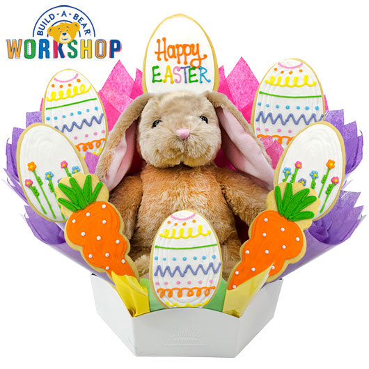 BABBUN490 - Build-A-Bear® Happy Easter Bunny Cookie Bouquet