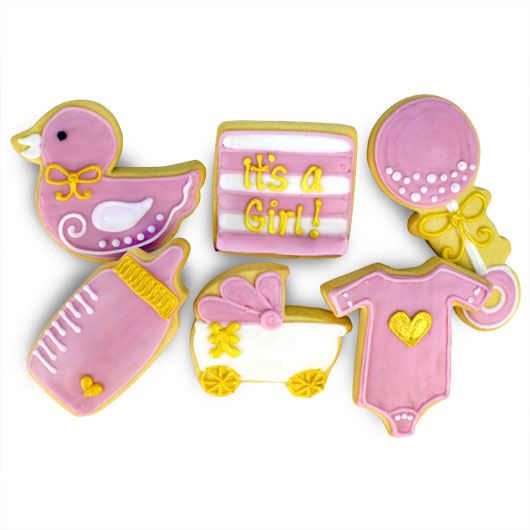 CFA471 - It’s a Girl Cookie Favors Cookie Favors