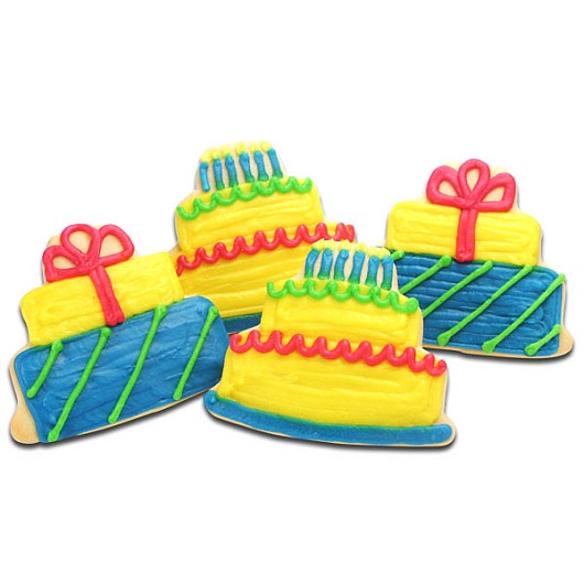 CFA7 - Birthday Bright Cookie Favors Cookie Favors