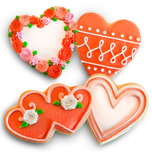 CFA80 - My Heart Cookie Favors Cookie Favors