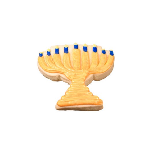 CFC6 - Hanukkah Menorah Cookie Favors Cookie Favors