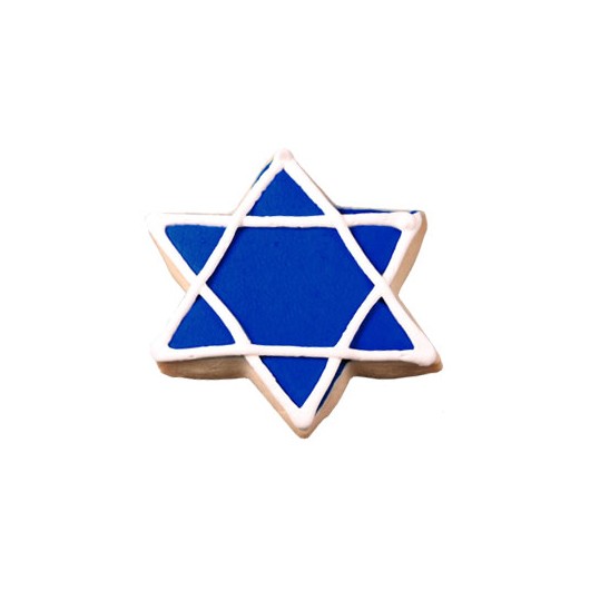 CFC7 - Hanukkah Star of David Cookie Favors Cookie Favors