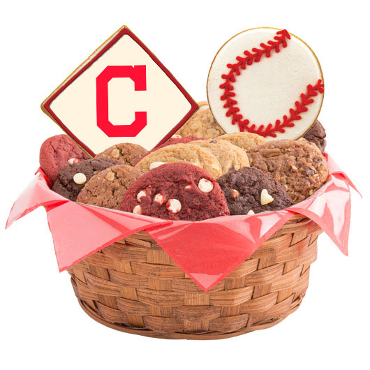 MLB Cookie Basket - Cleveland Indians