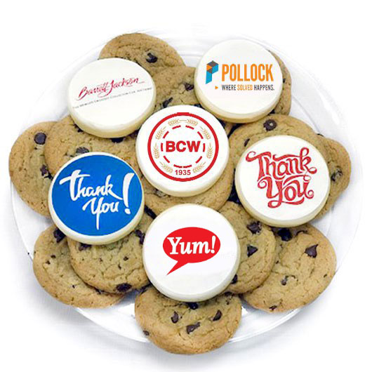 NGPTRY1 - Corporate Small Logo Tray Cookie Tray