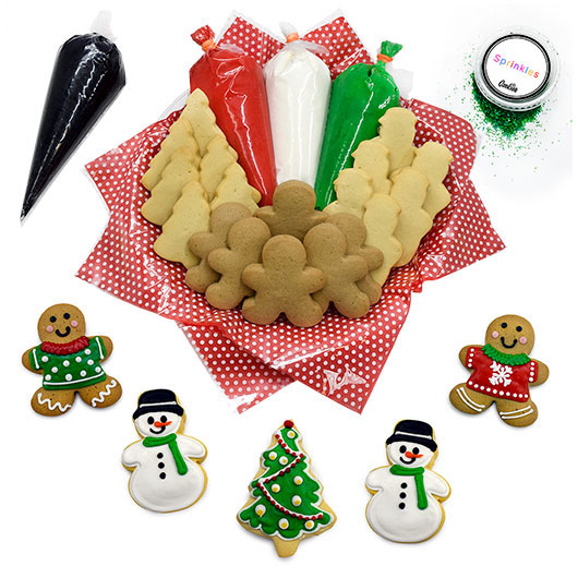 Christmas Cookie Decorating Kit, Party Favors