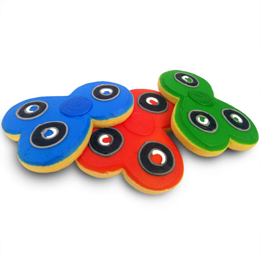 IDC107 - Fidget Spinner Individual Cookies