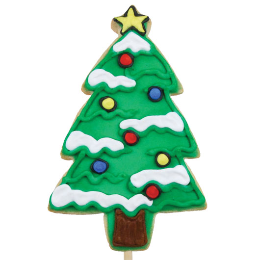 IDC29 - Christmas Tree Individual Cookies