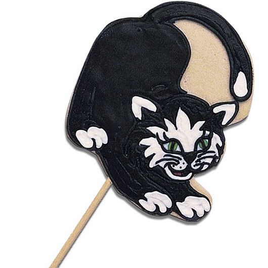 IDC5 - Cat Pouncing Individual Cookies