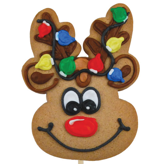 IDC67 - Personalized Reindeer Individual Cookies