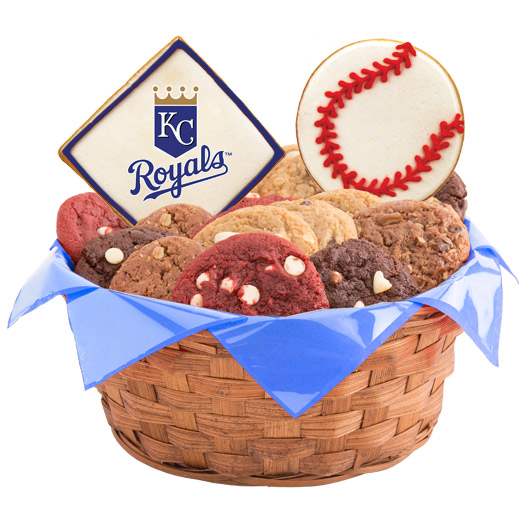 WMLB1-KAN - MLB Basket - Kansas City Royals Cookie Basket