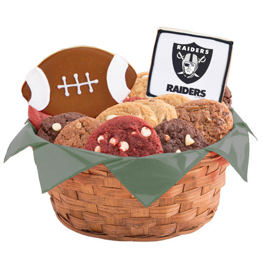 NFL Las Vegas Raiders Cookie Basket