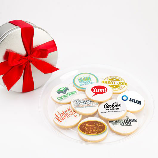 TINNGP1 - Corporate Logo Tin - Ten Cookies Gourmet Cookies