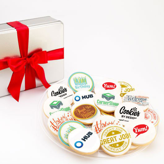 TINNGP2 - Corporate Logo Tin - Twenty Cookies Gourmet Cookies