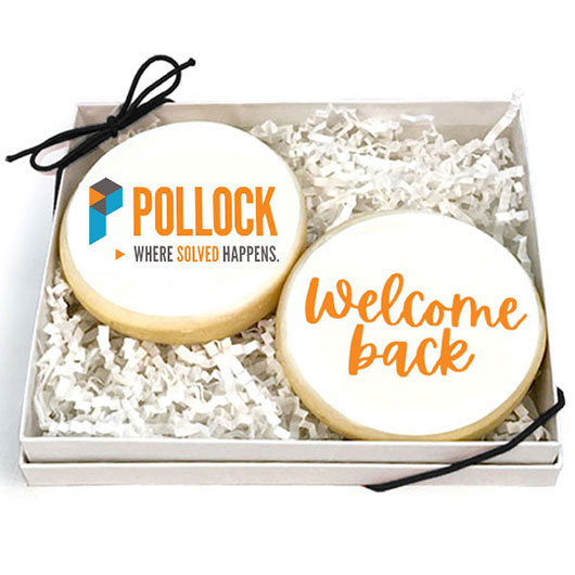 NGPBOX4 - Welcome Back with Logo Cookie Gift Box Cookie Box
