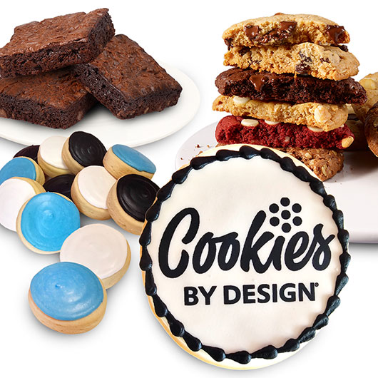 NGPSB1 - Sweet Treats Logo Sampler Cookie Box