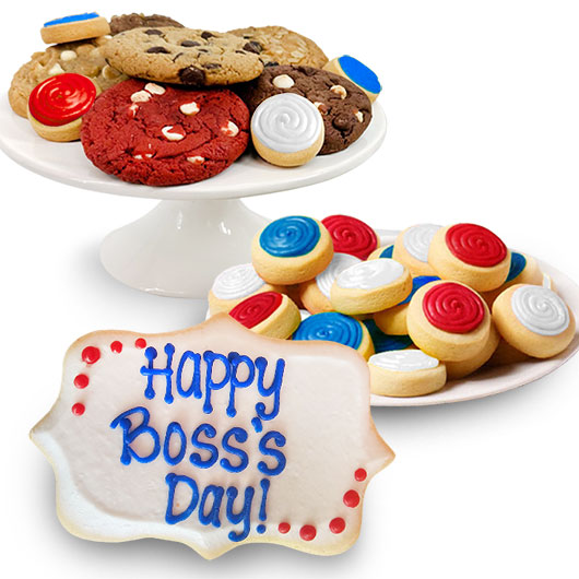 SBBD1 - Sweet Treats Sampler Box Boss’s Day Cookie Box