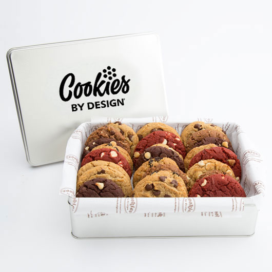 Dozen Assorted Cookie Tin