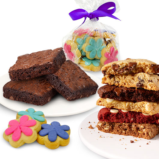 TRI4 - Mother’s Day Flowers Sampler Cookie Box