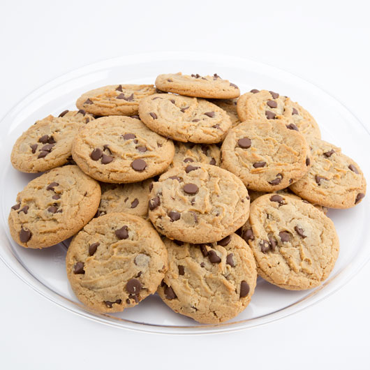 TRY20-CC - Two Dozen Chocolate Chip Gourmet Cookie Tray Cookie Tray