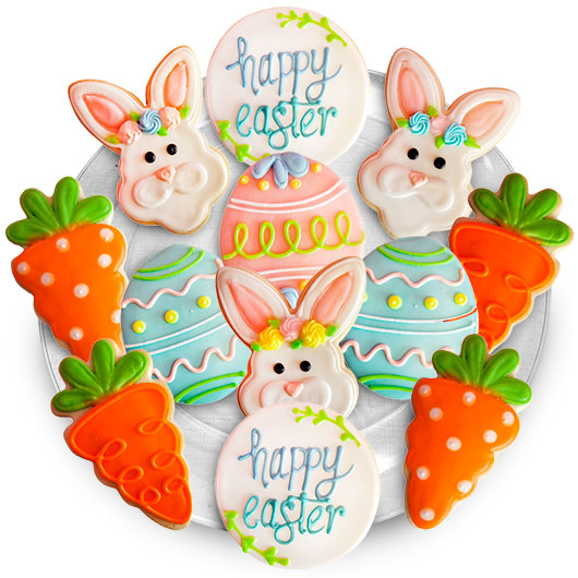 TRY43 - Eggstra Special Easter Favor Tray Cookie Tray