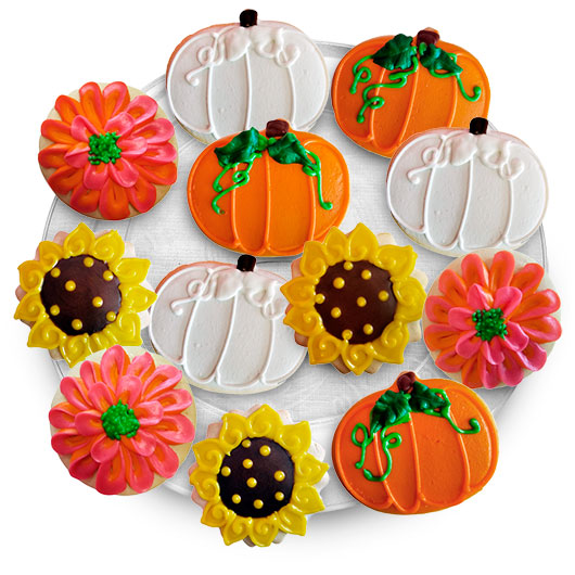 TRY44 - Autumn Celebration Favors Cookie Tray