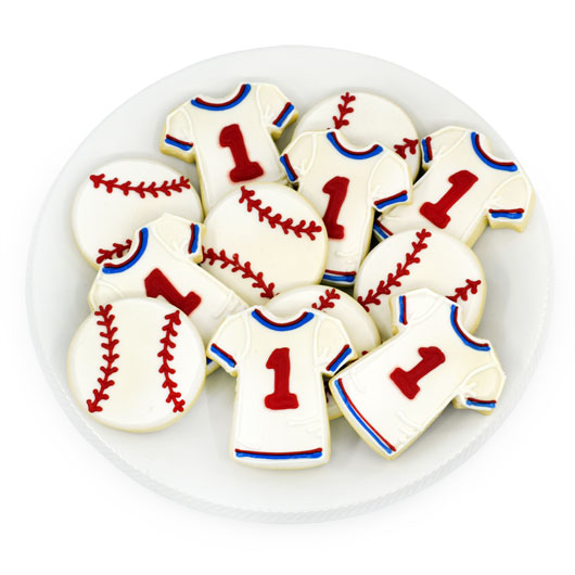 TRY501 - Baseball Favor Tray Cookie Tray