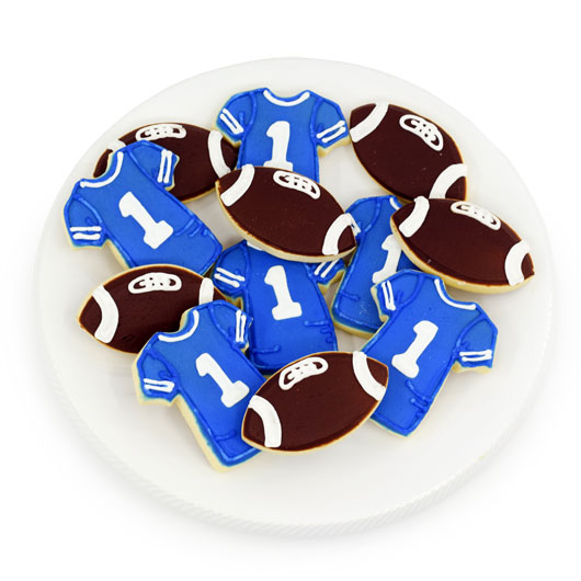 TRY503 - Football Favor Tray Cookie Tray
