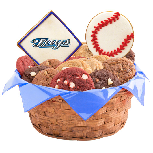 WMLB1-TOR - MLB Basket - Toronto Bluejays Cookie Basket