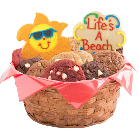 Beach Cookie Basket