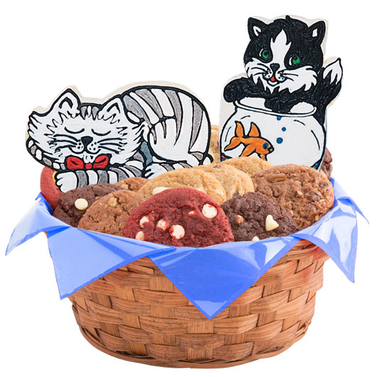 The Cat's Meow Cookie Basket