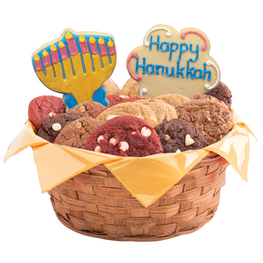 W201 - A Hanukkah Festival Basket Cookie Basket