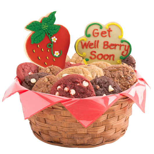 Get Well Berry Soon Cookie Basket
