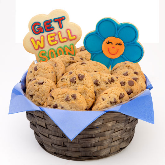 Gluten Free Share a Smile Daisies Cookie Basket