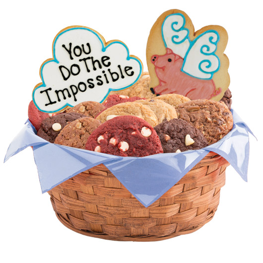 When Pigs Fly Cookie Basket